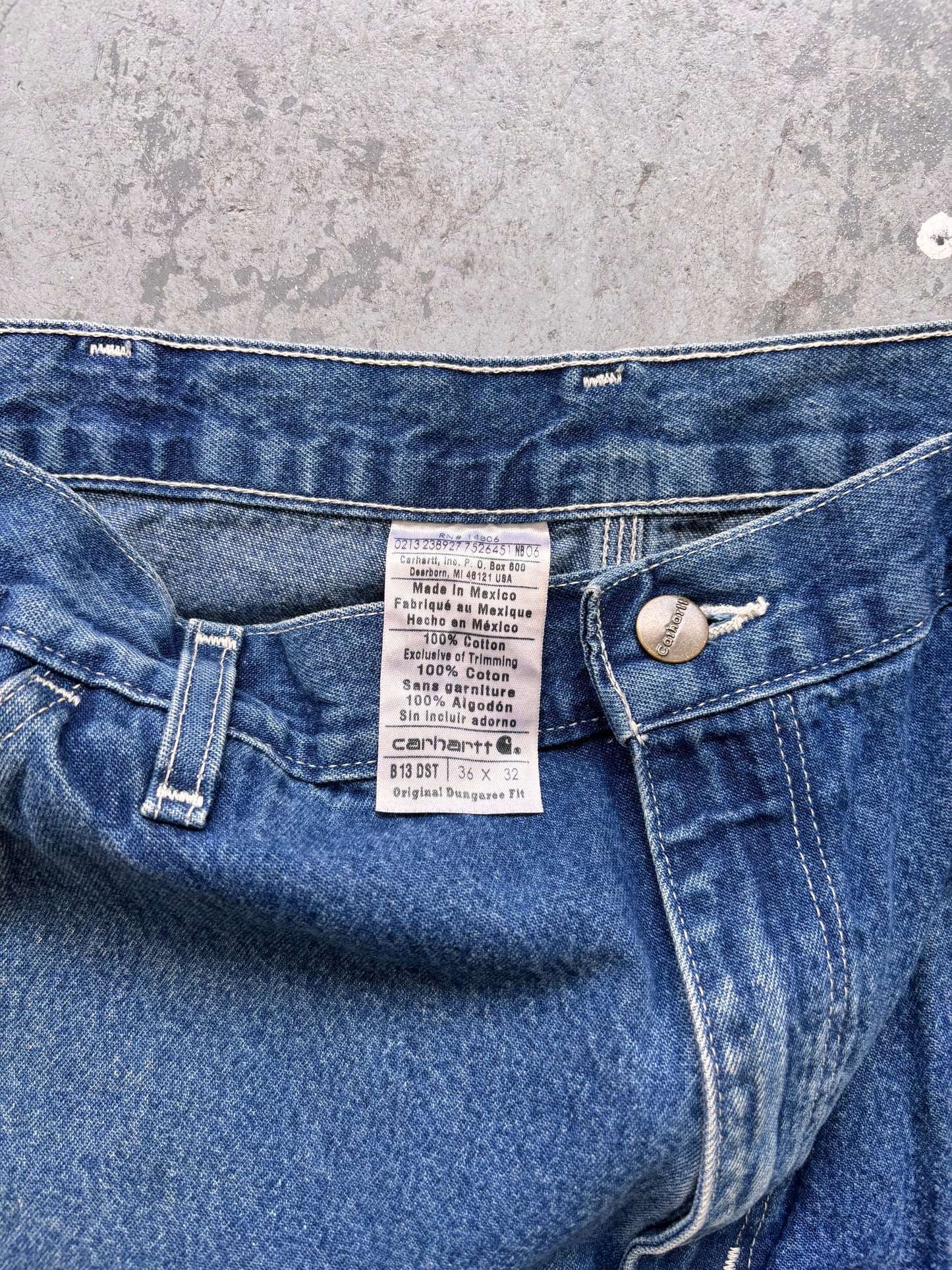 Carhartt denim carpenter - Sz 36x32