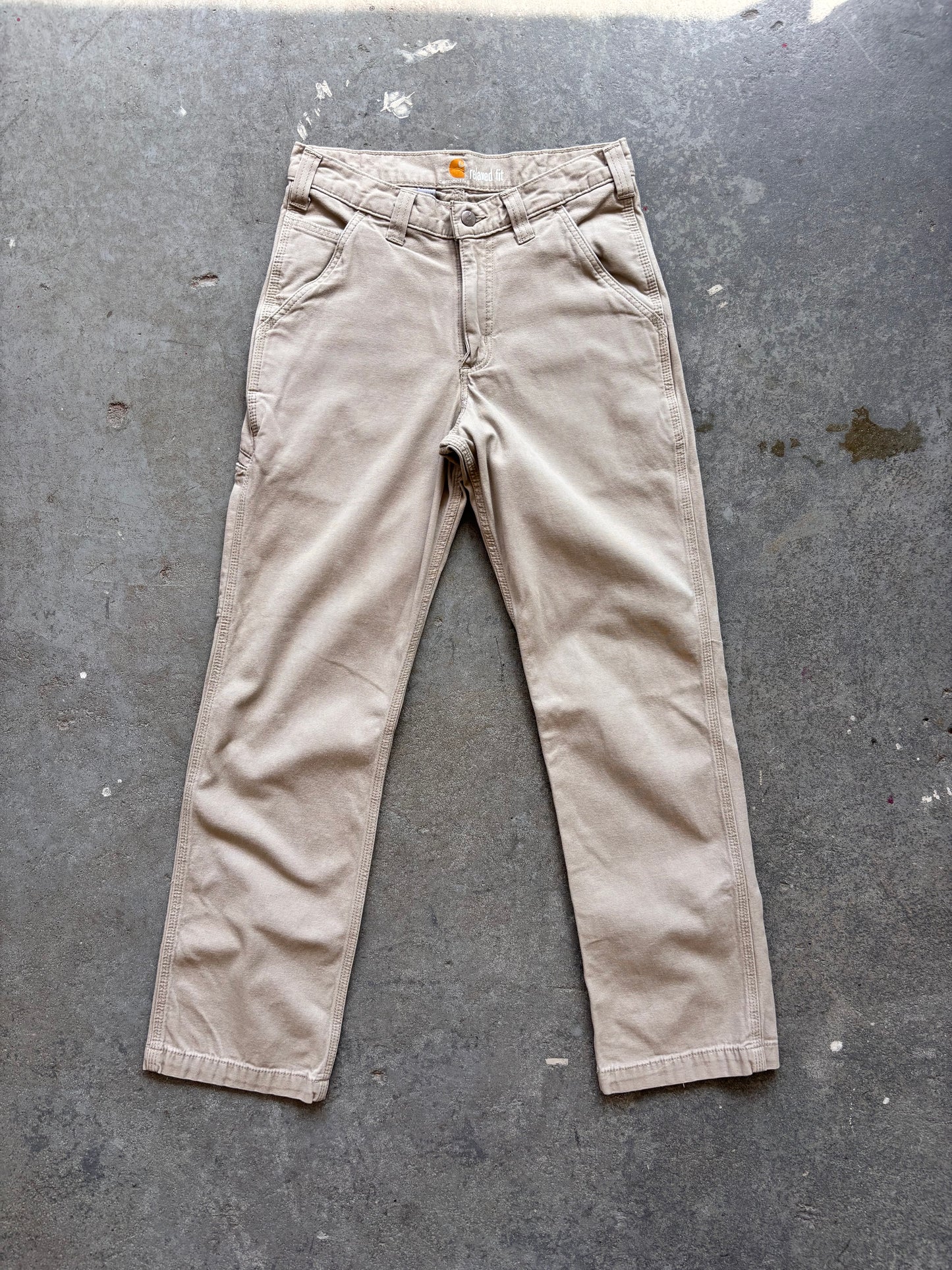 Carhartt Beige Carpenter - Sz 29x32