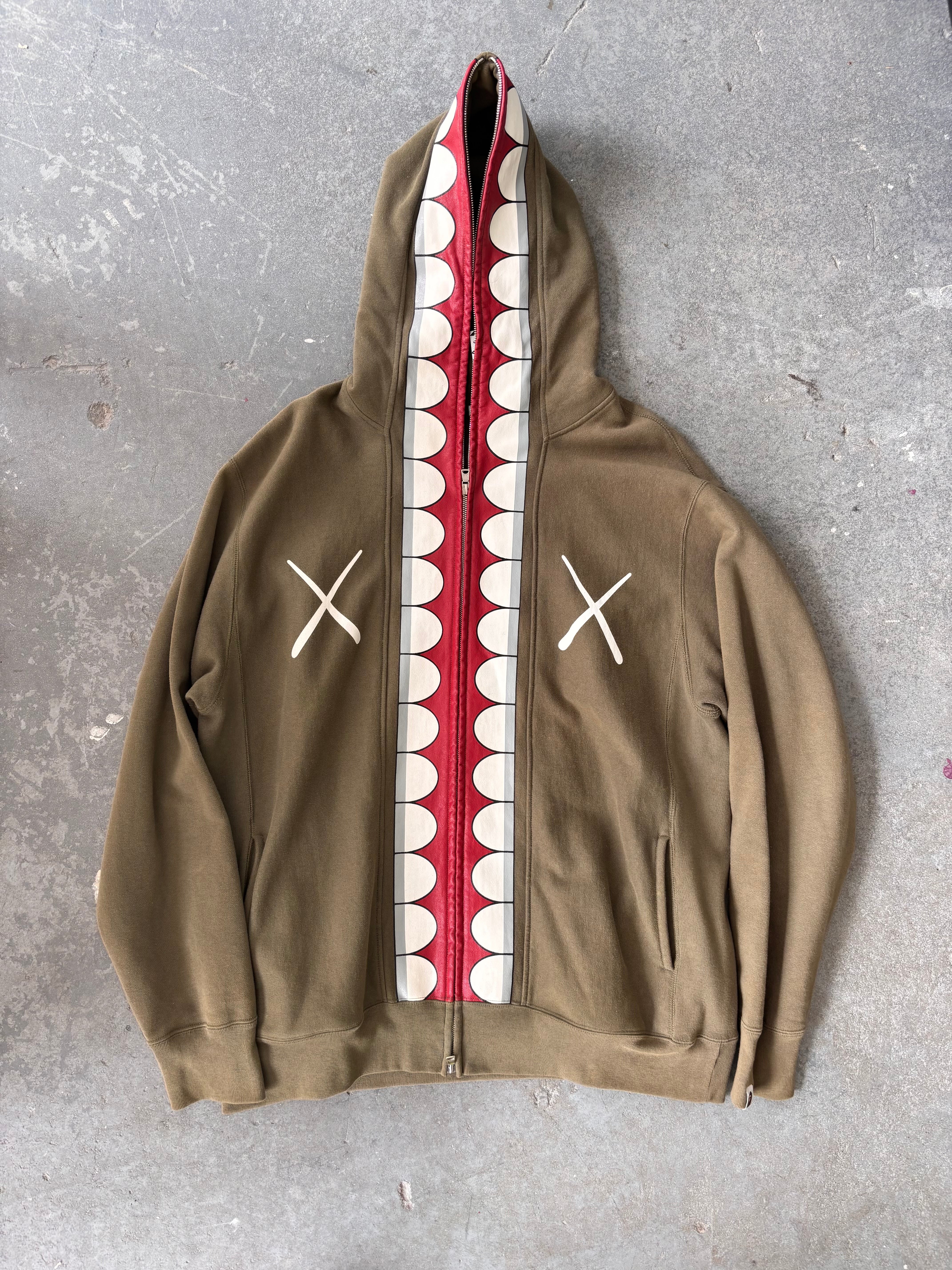 Y2K Bape/KAWS Chomper hoodie - Sz XL