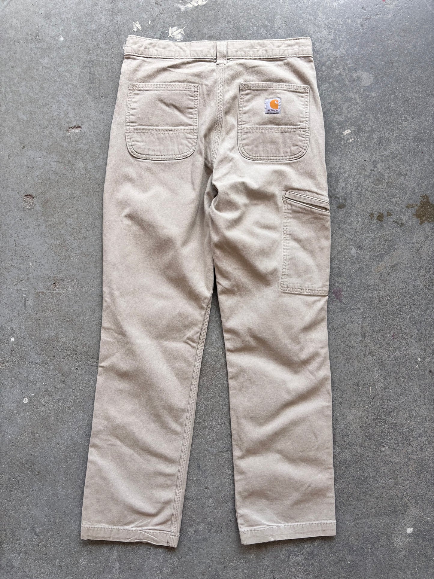 Carhartt Beige Carpenter - Sz 29x32