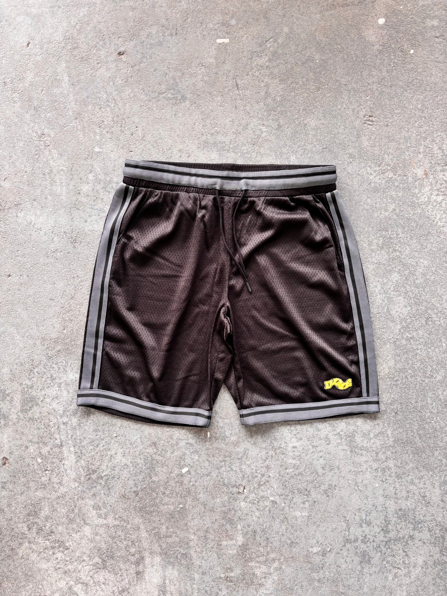 New Dime MTL black/grey Basketball Short - Sz M