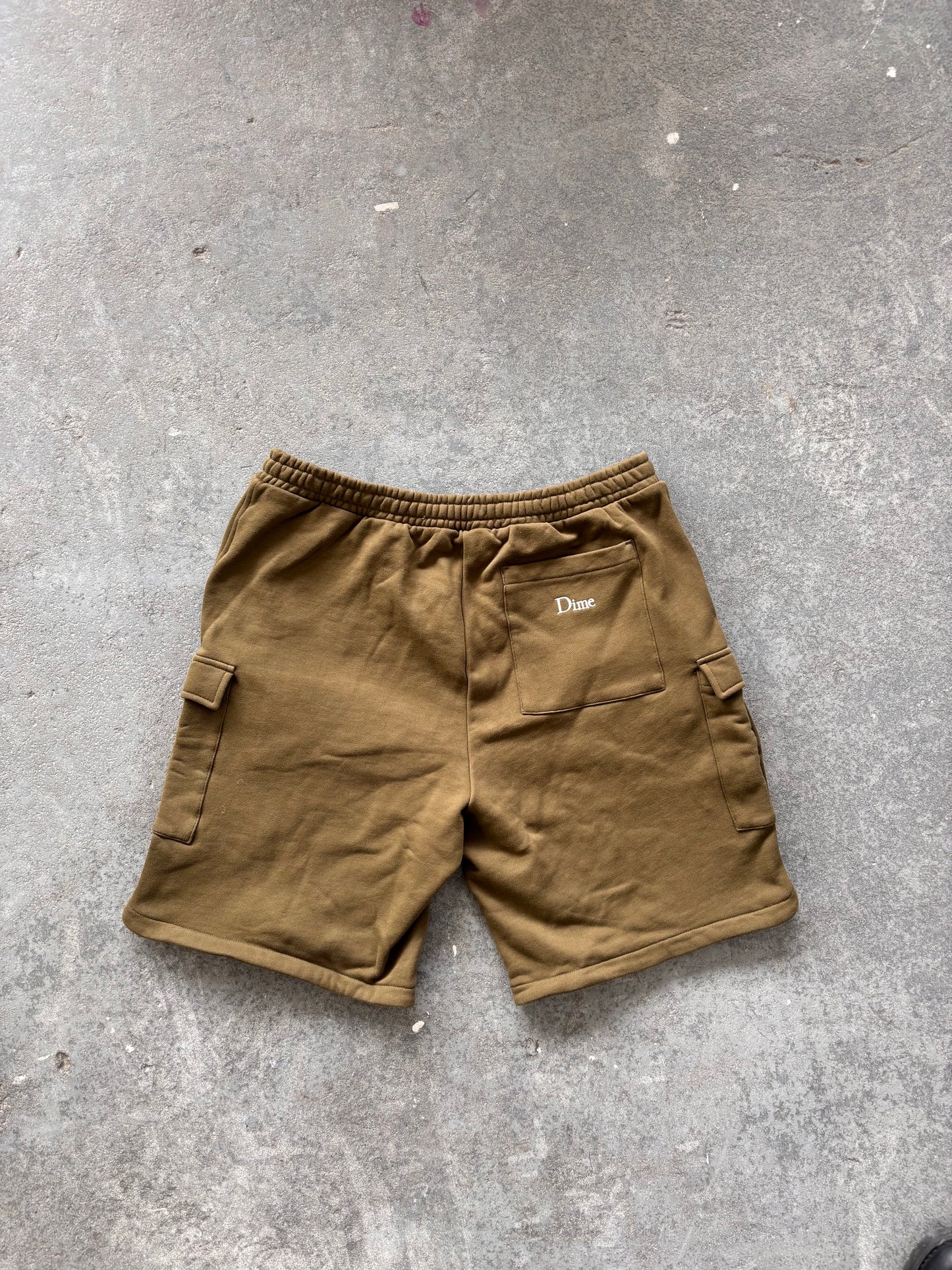 New Dime MTL Green cargo Sweatshort - Sz M