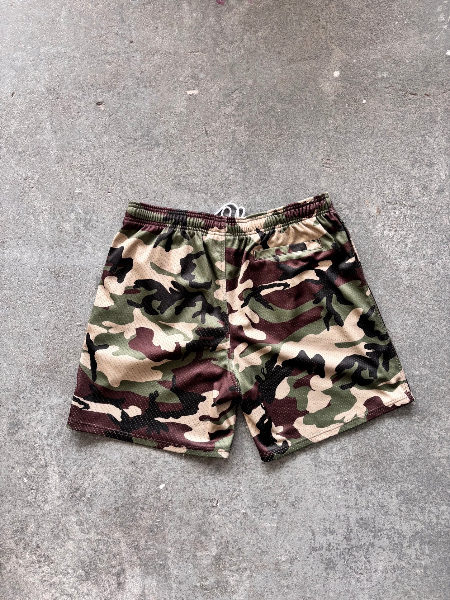 Stussy 4X4 camo Mesh short - Sz L