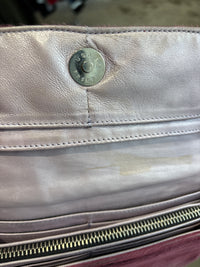 Chrome Hearts Pink Pony Hair Wallet