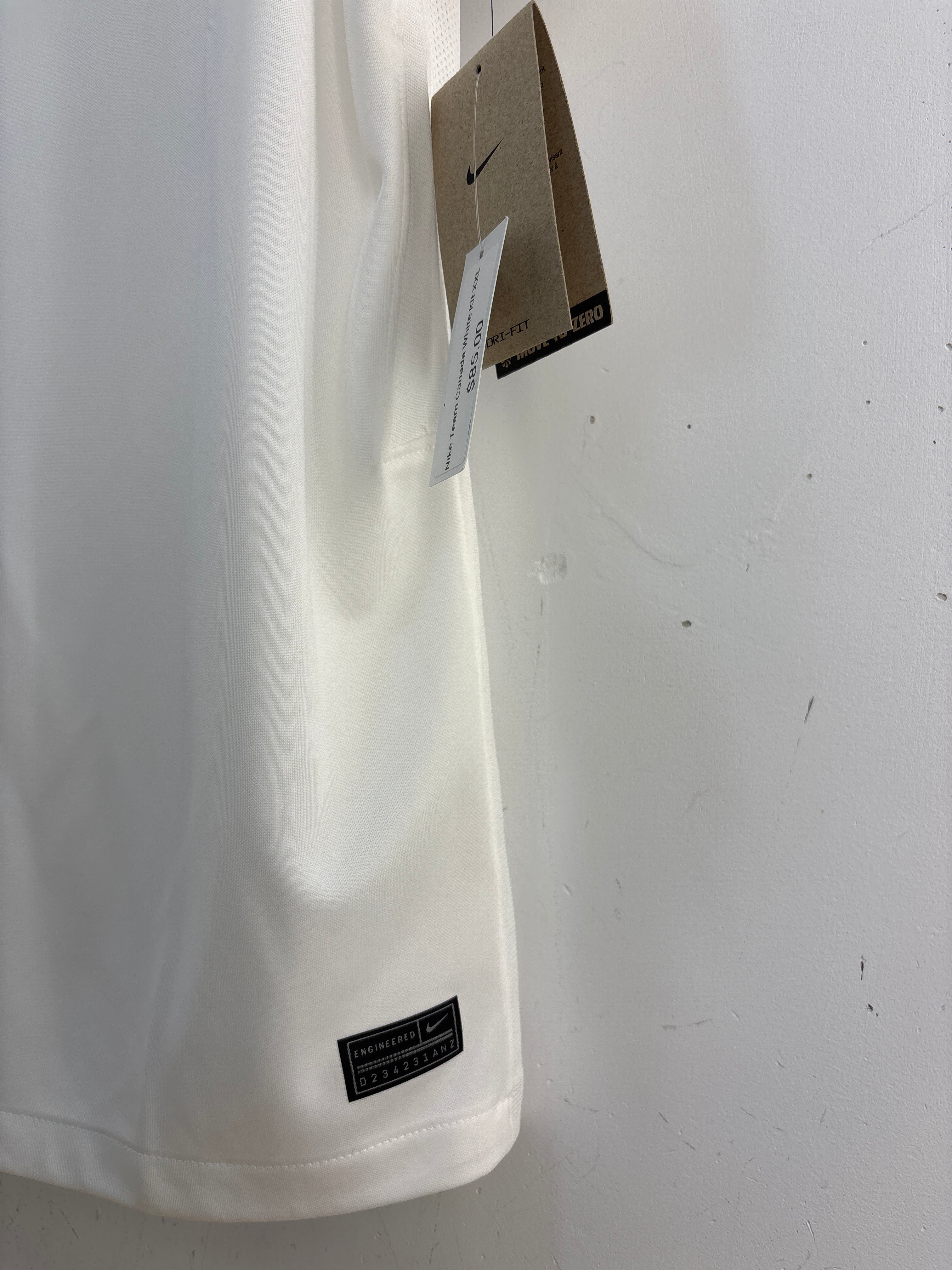 Nike Team Canada White Kit - Size XXL