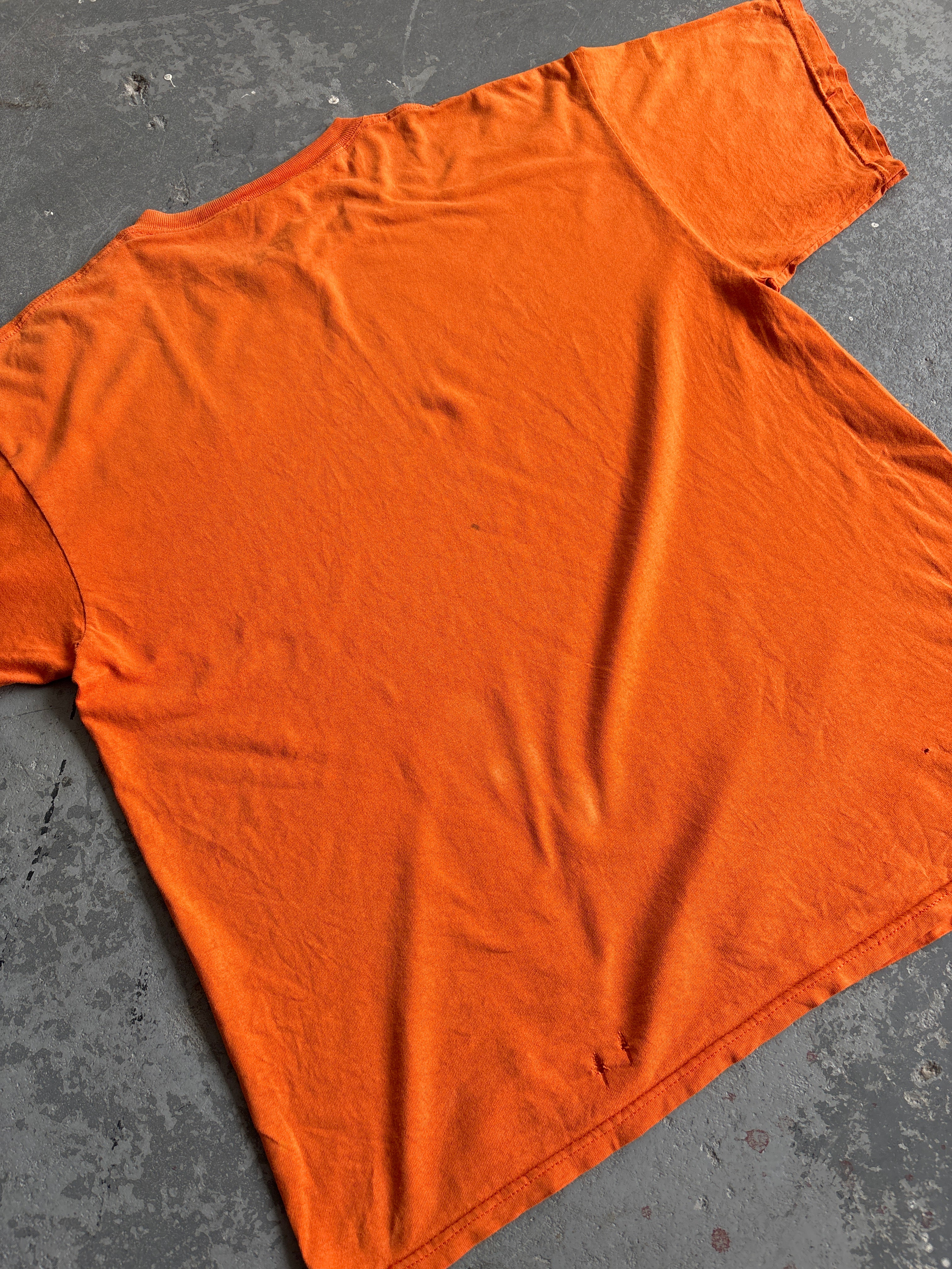 Nike orange logo tee - Sz L