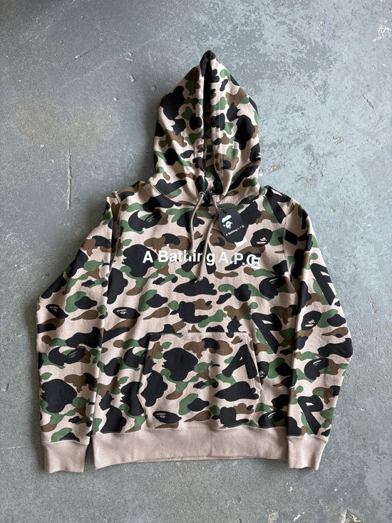 Bape/APC camo hoodie- Size L