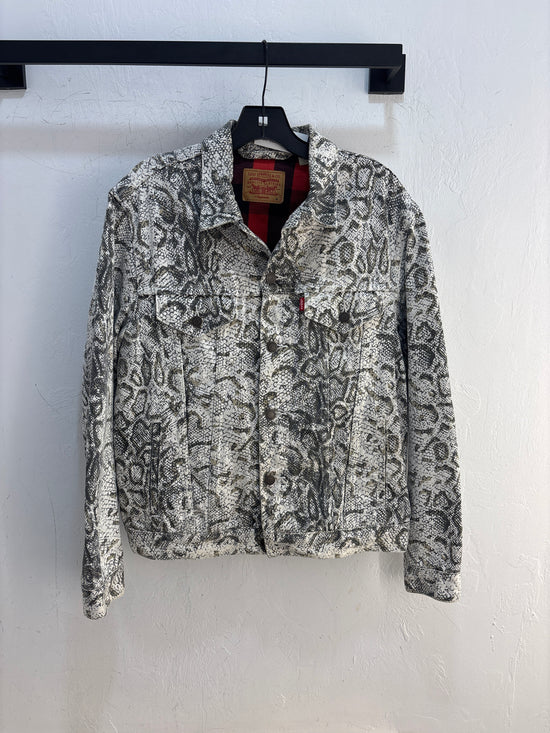Supreme x Levis Snakeskin Jacket - M