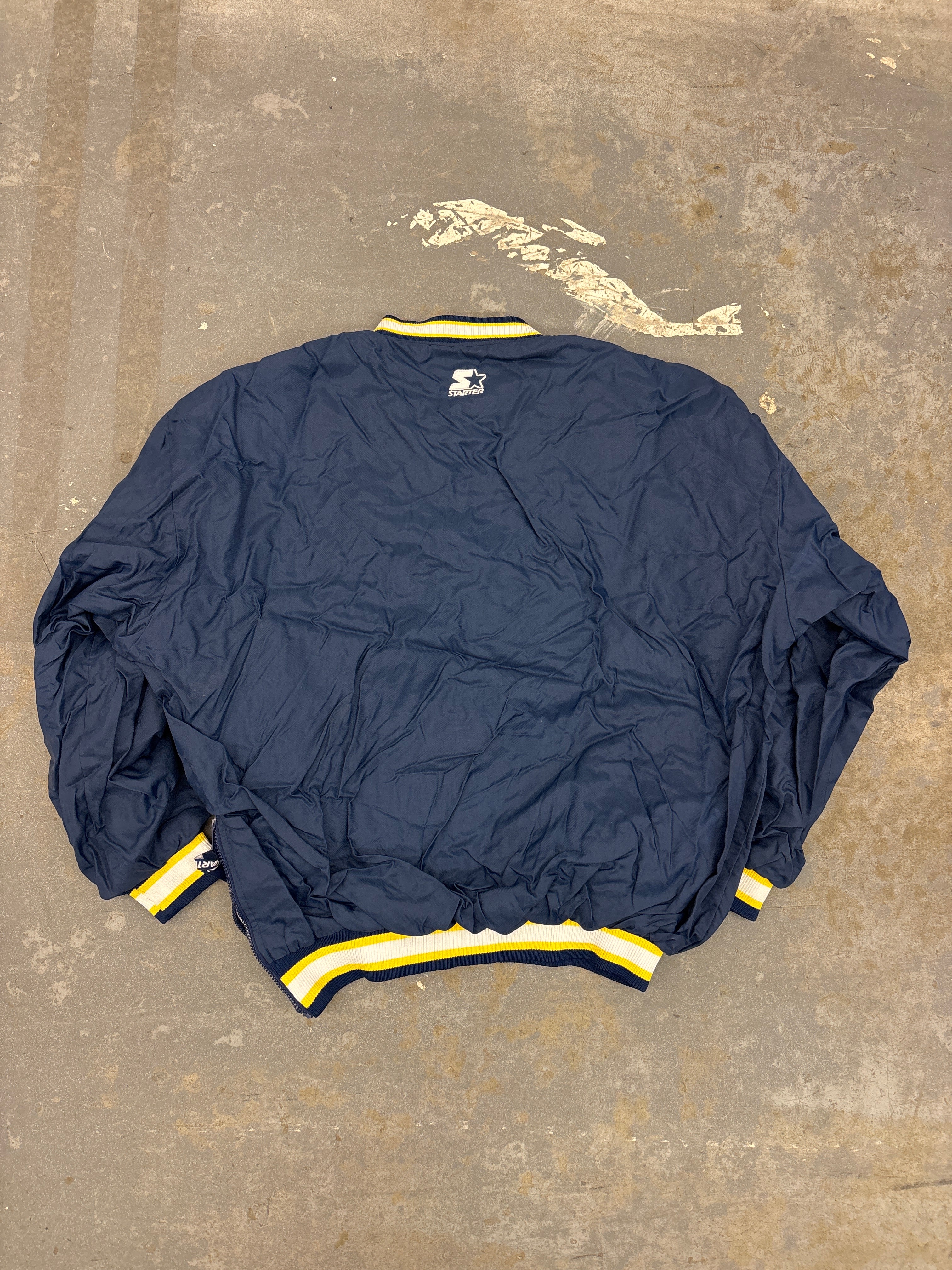 90’ Starter Michigan football pull-over - Sz XL