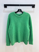 Stussy Green Fuzzy Sweater - Size M