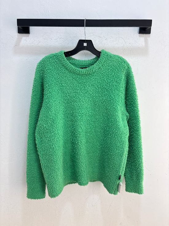 Stussy Green Fuzzy Sweater - Size M