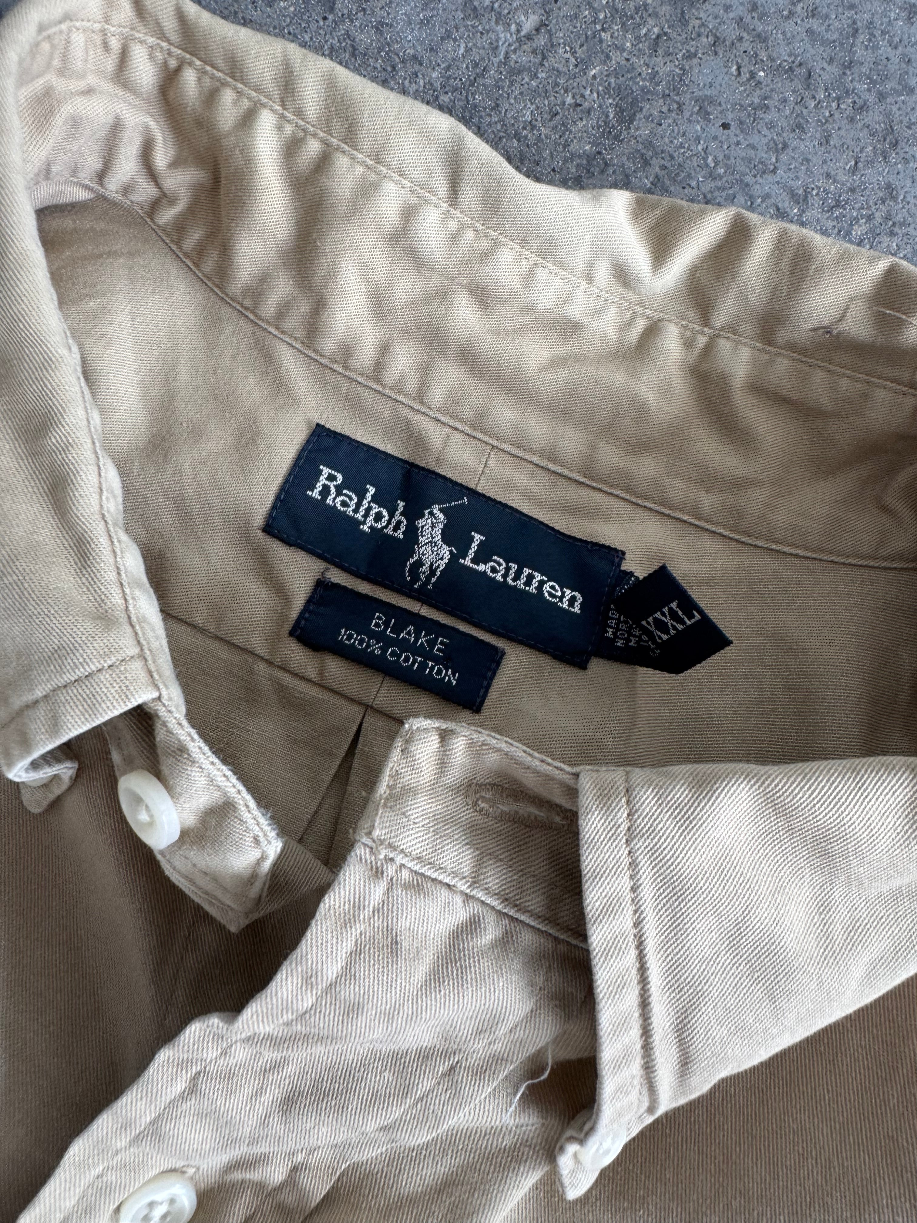 Ralph Lauren Crop Shirt- Sz XXL