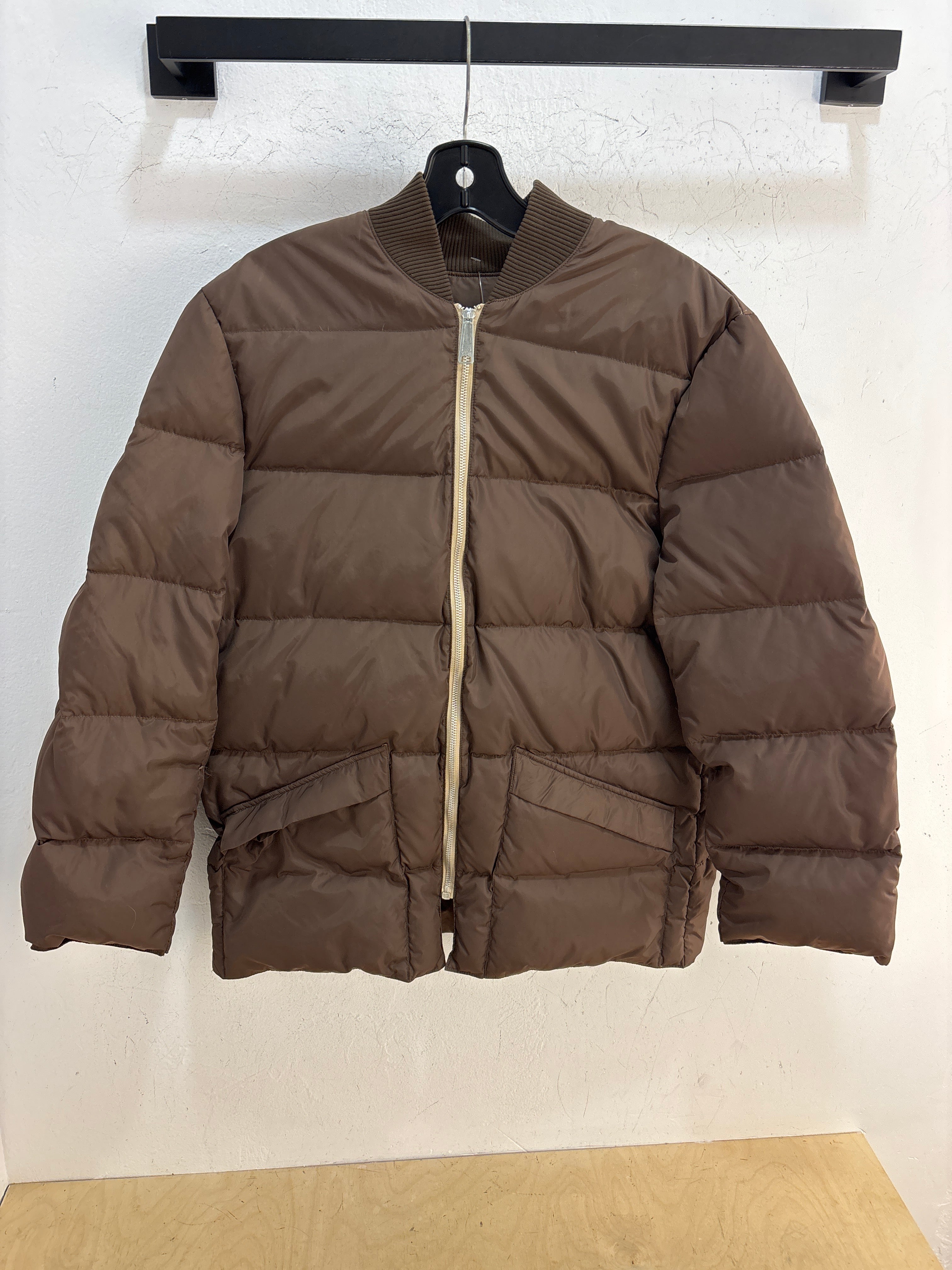 Doudoune marron années 80 - Taille L