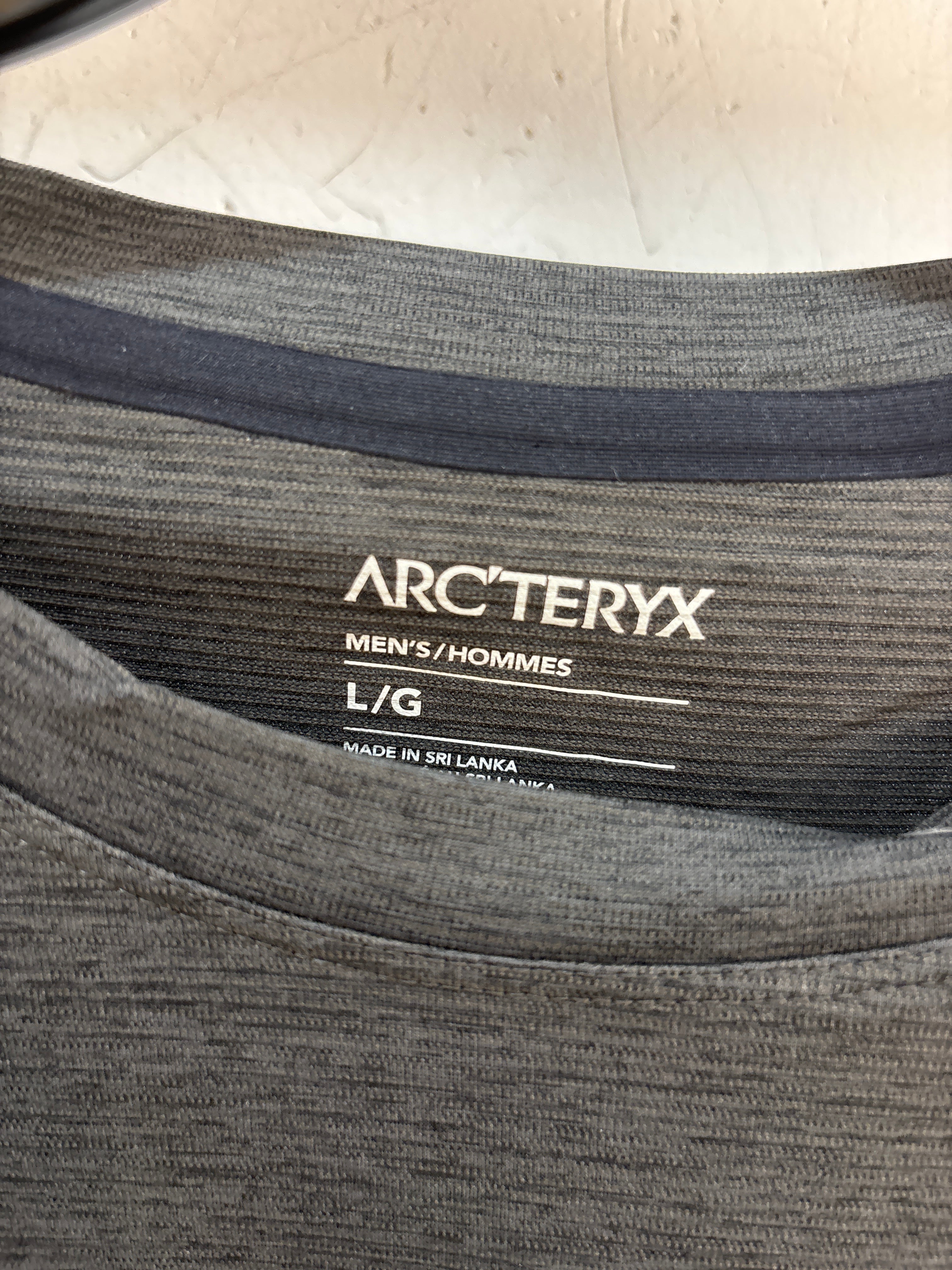 NEW Arc’teryx Cormac Grey Longsleeve- Size L