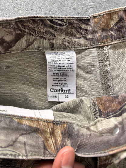 Y2K Carhartt Real tree Carpenter Short - Sz 32