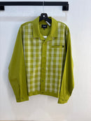 NEW HUF Green Check shirt - Size M