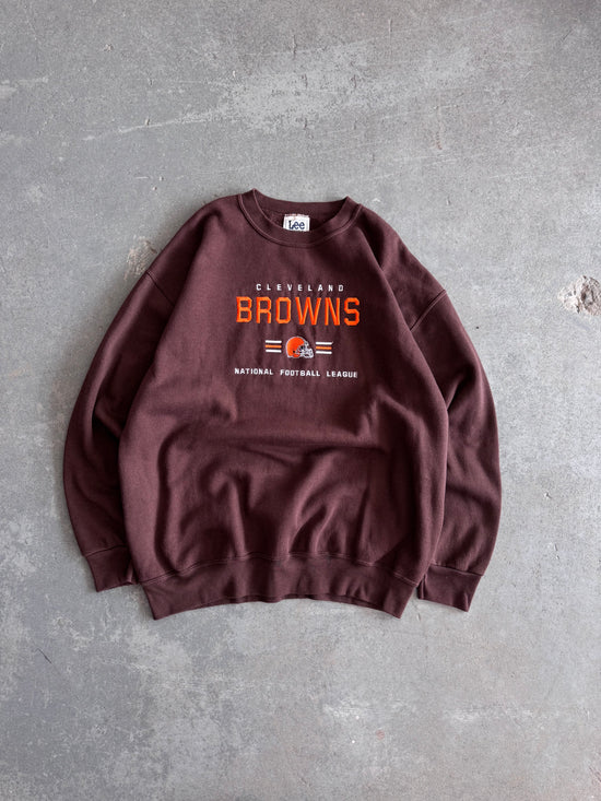 90' clevekand Browns Crewneck - Sz XL