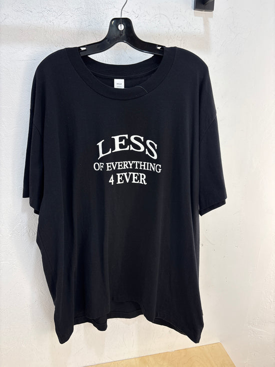 NEW JJJJound Less 4 ever tee - Size XXL