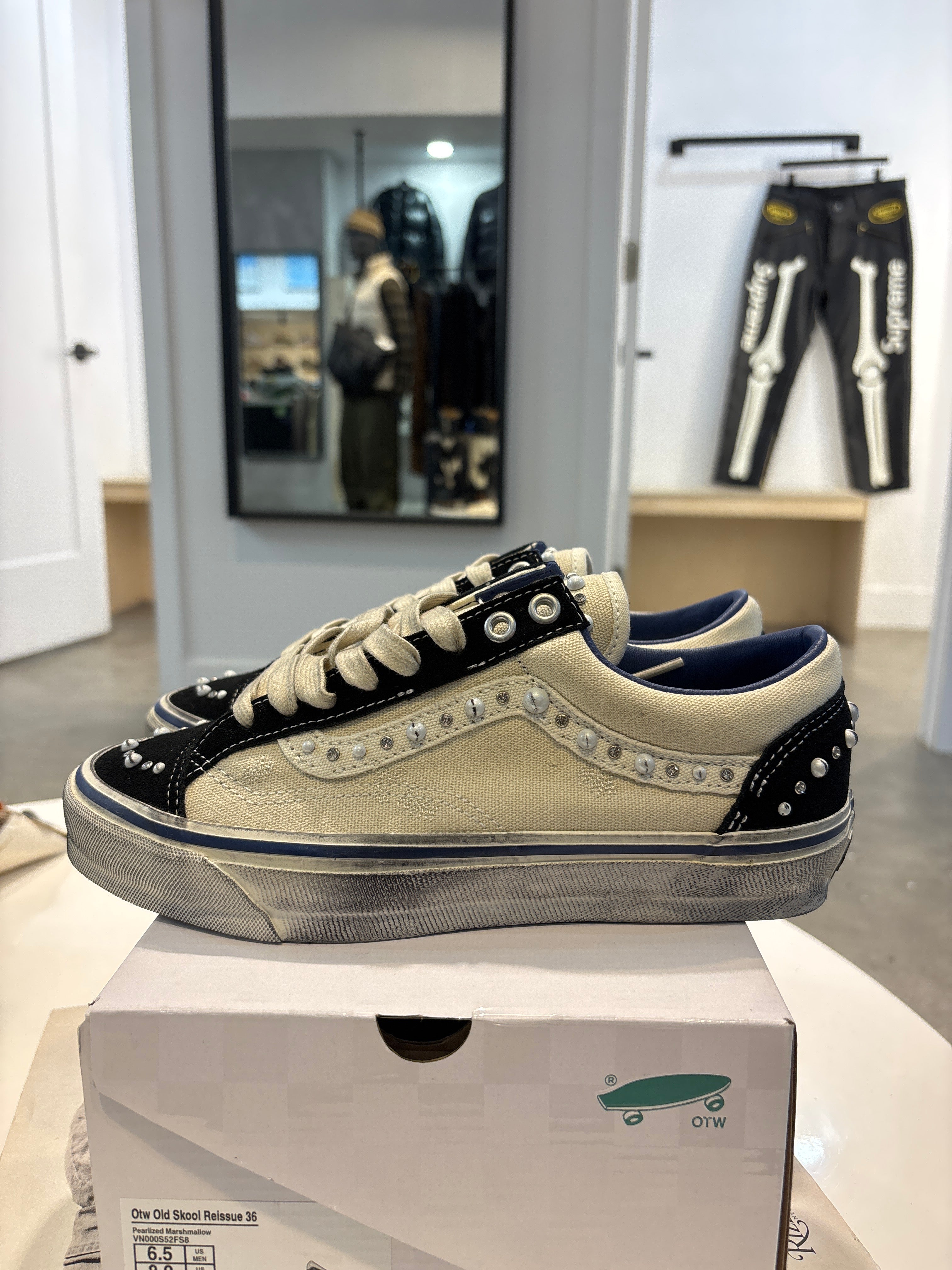 NEW Vans Pearlized Old Skool- 6.5Y/8W