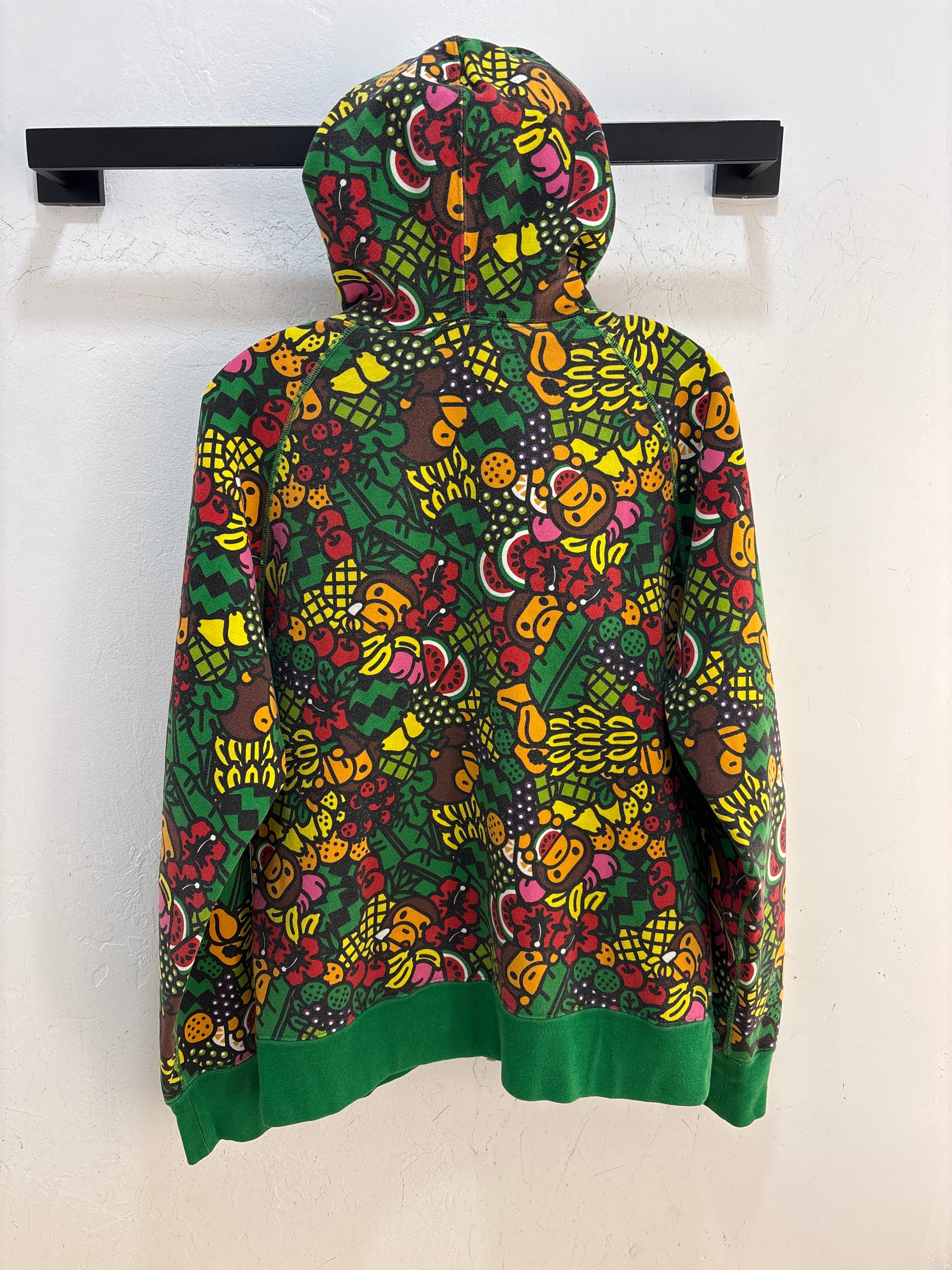 Y2k Bape Baby Milo Fruits AOP Zipup - Size L