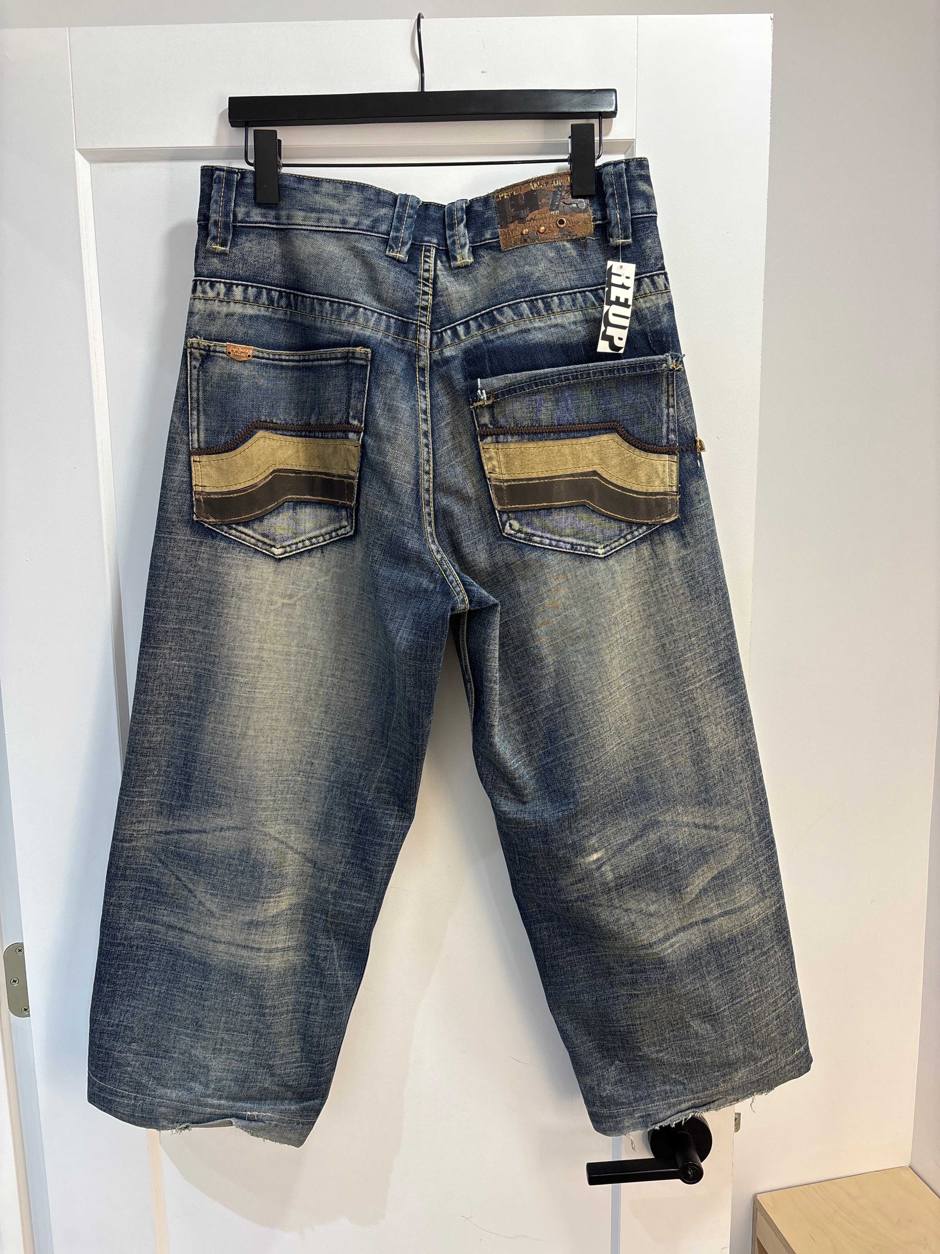 Y2k Pepe Jeans Faded Jeans - Size 32x29