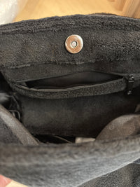 Y2k Chanel Velour Sidebag