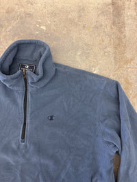 90s Champion fleece Quarter zip - Sz XL