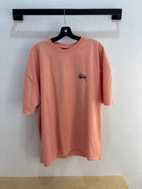 NEW Stussy Coral Logo Tshirt - Size XXL