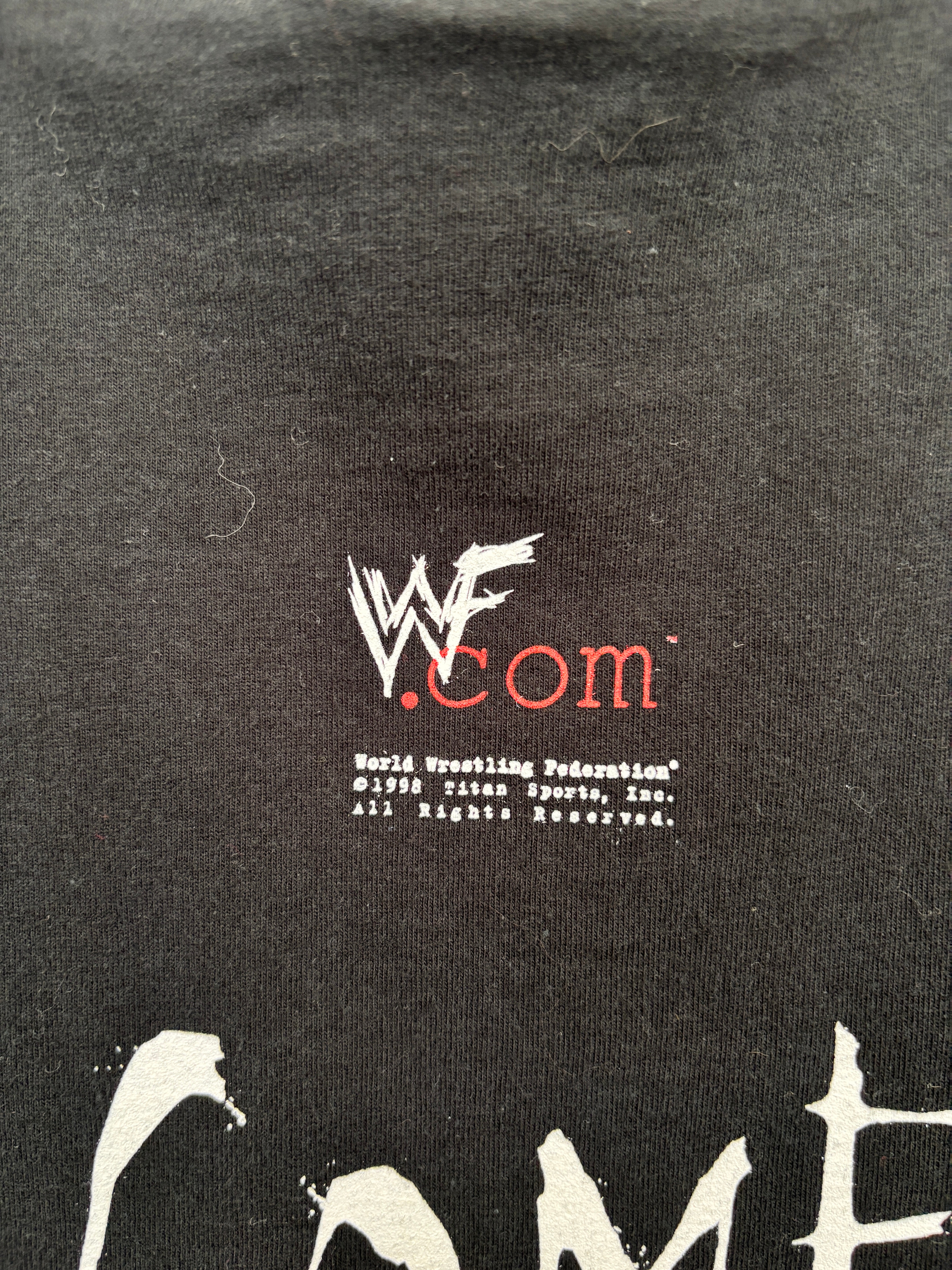 1998 WWF Attitude T- Shirt - Size XL