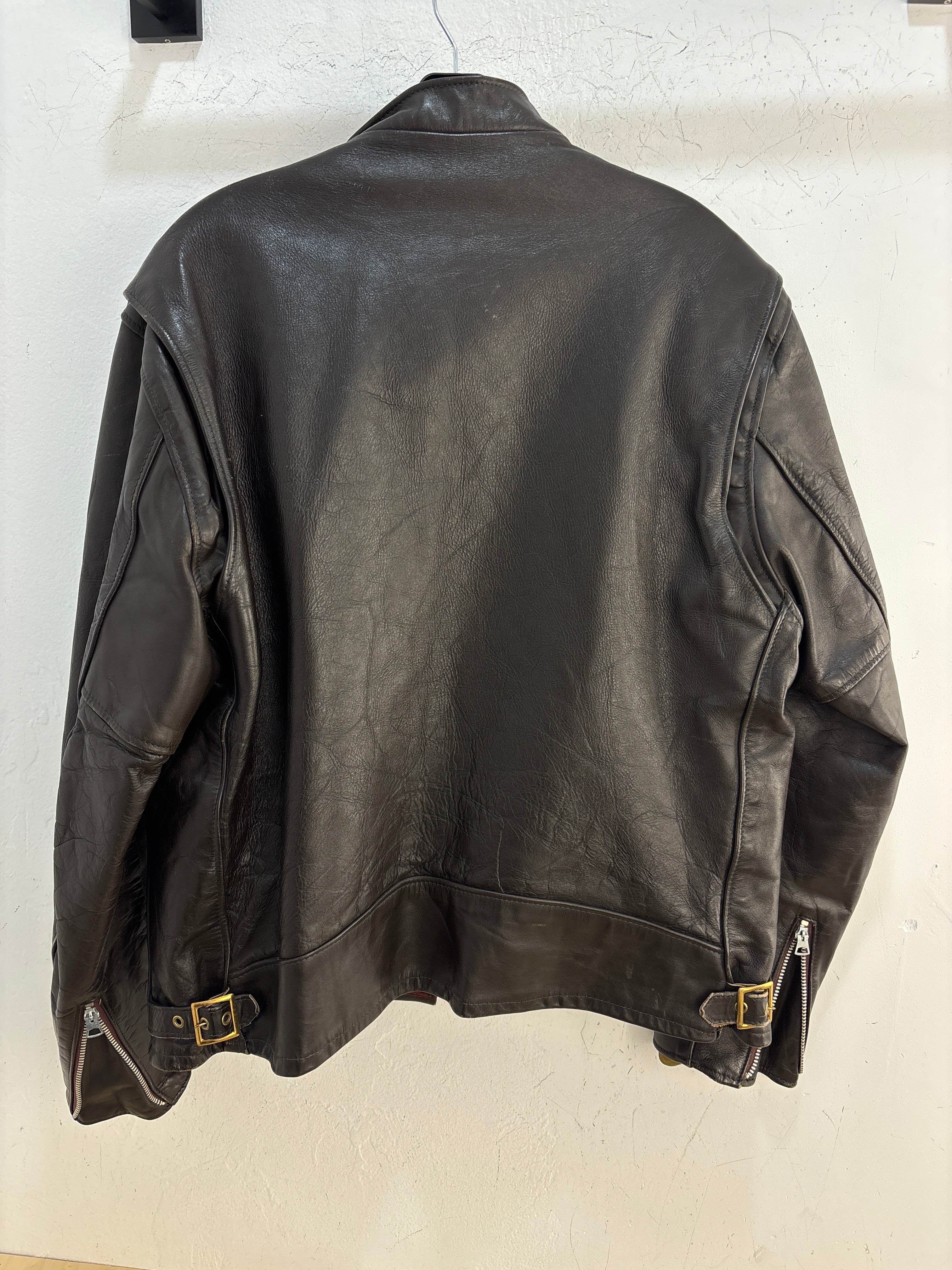 80’ Schott NYC Racer Cafe Jacket - Sz 46 (L)