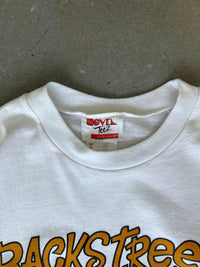 90' Backstreet Boys logo tee - Sz L(W)