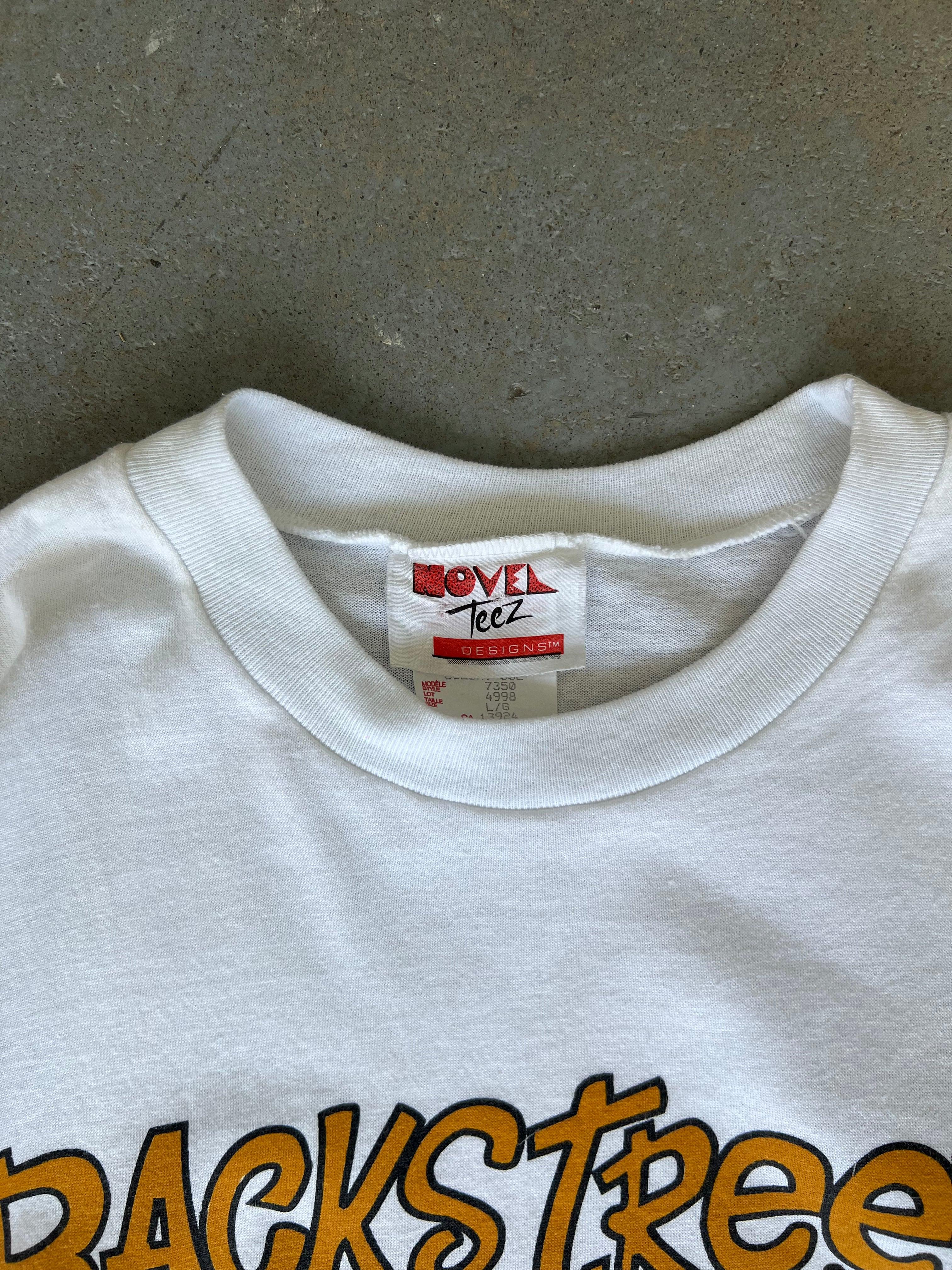 90' Backstreet Boys logo tee - Sz L(W)