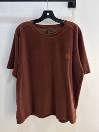 Needles Velour Brun T-Shirt- Size L