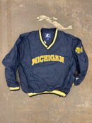 90’ Starter Michigan football pull-over - Sz XL