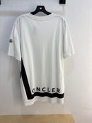 Moncler M White T-shirt - Size XXL