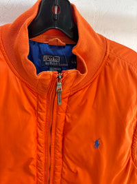 Polo RL Down Orange Puffer Vest