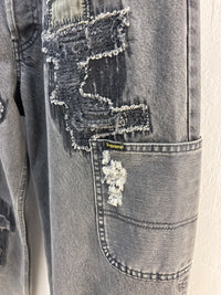 Supreme/Black Means Mended Jeans - 32