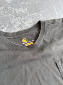 Carhartt grey pocket logo L/S - Sz L