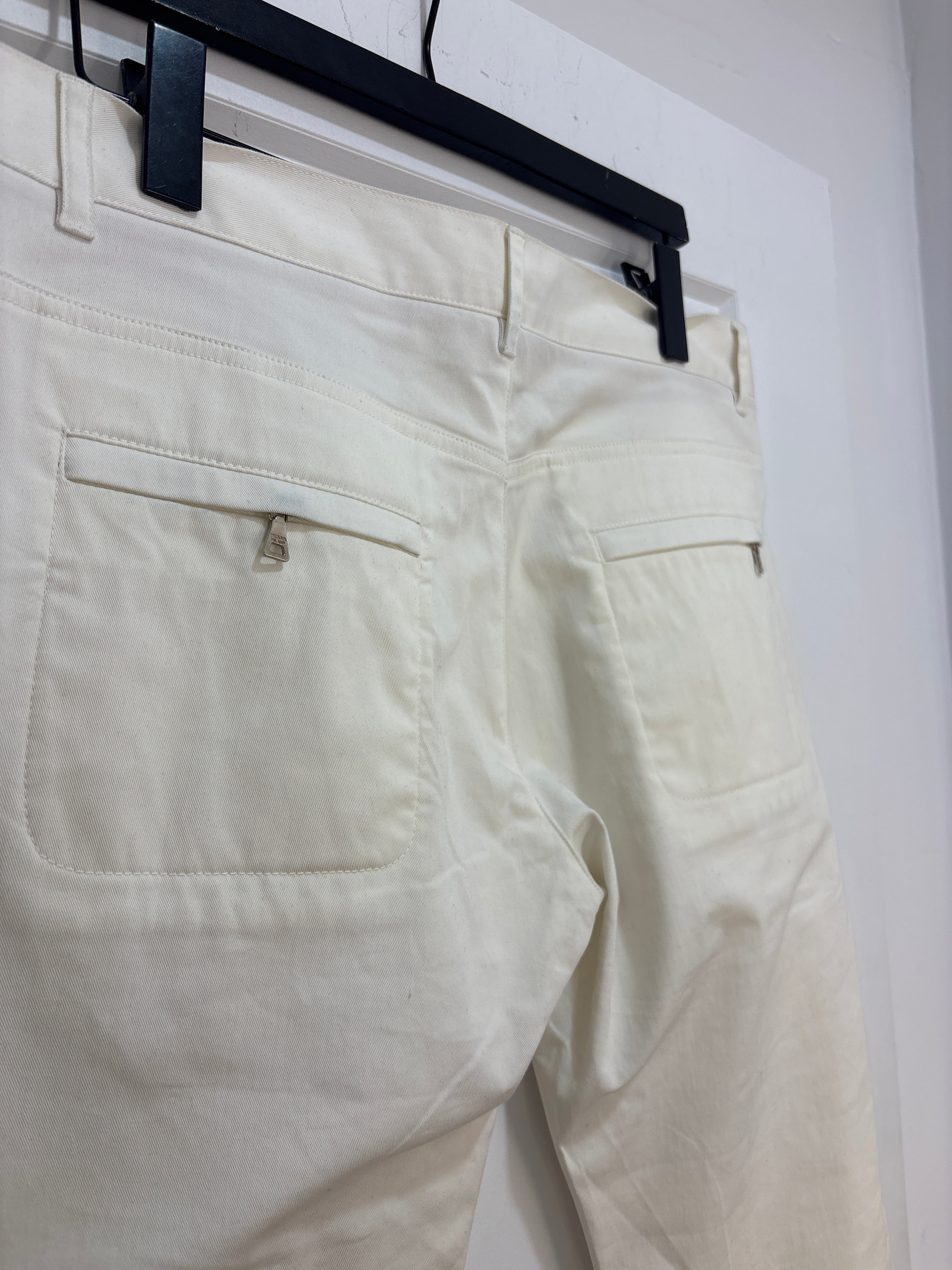 Pantalon chino blanc Prada neuf - Taille 33