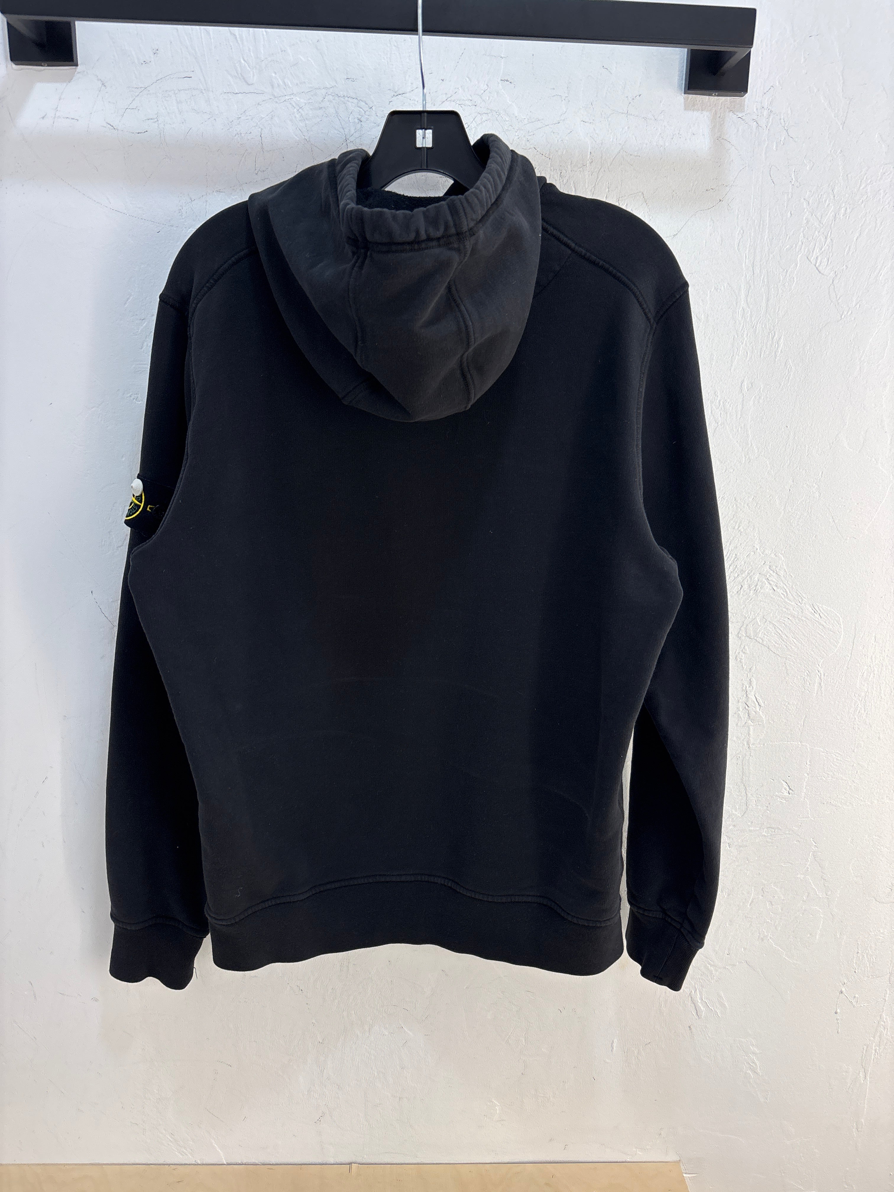 Stone Island Black Hoodie - Fit M