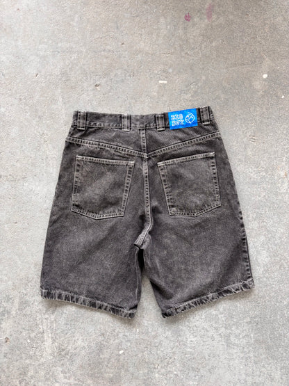 Polar Big Boy Black denim short - Sz M