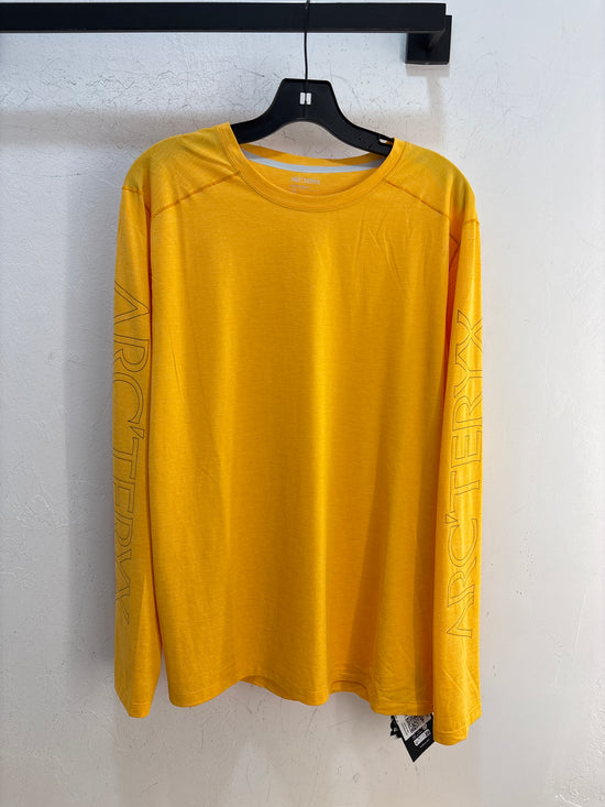 NEW Arc’teryx Cormac Yellow Longsleeve- Size L
