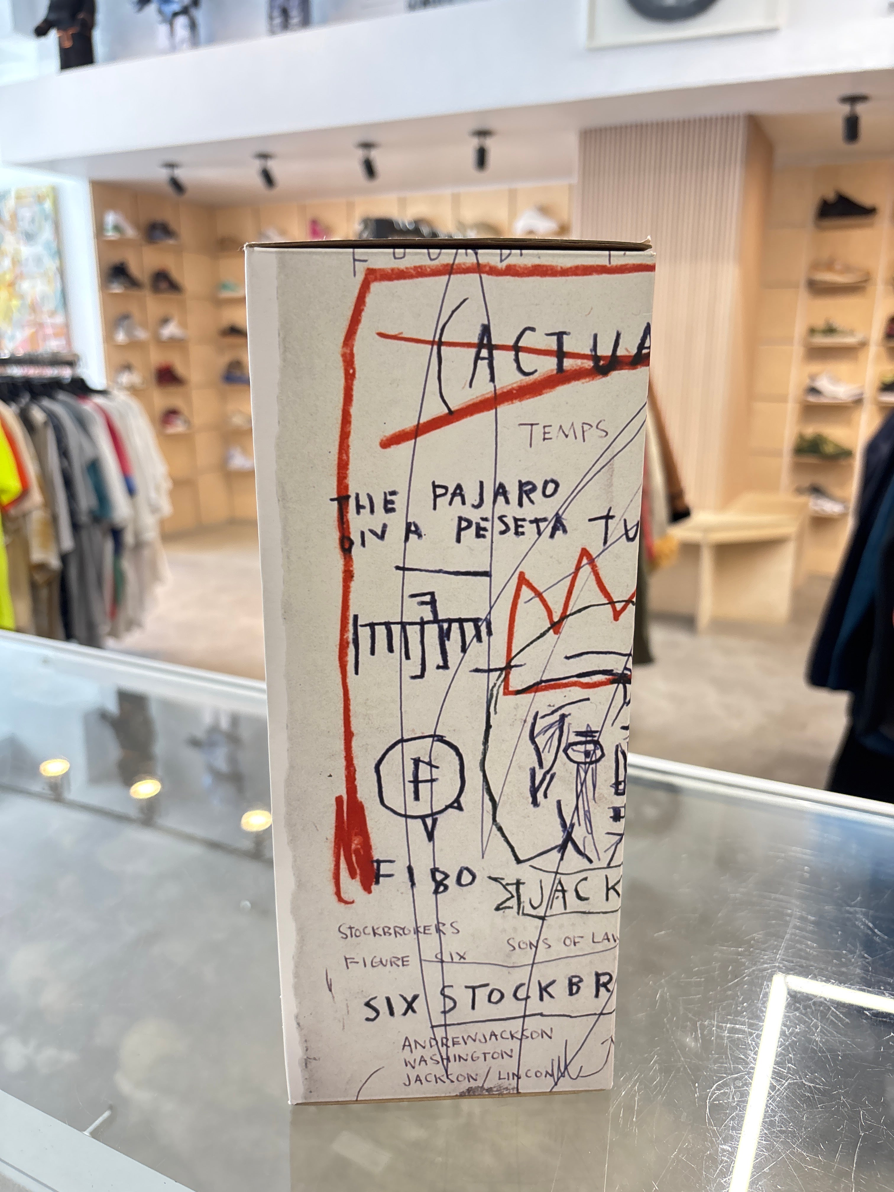 Bearbrick Jean-Michel Basquiat 100%/400% combo