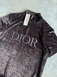 Dior Velour Tshirt - Sz XL