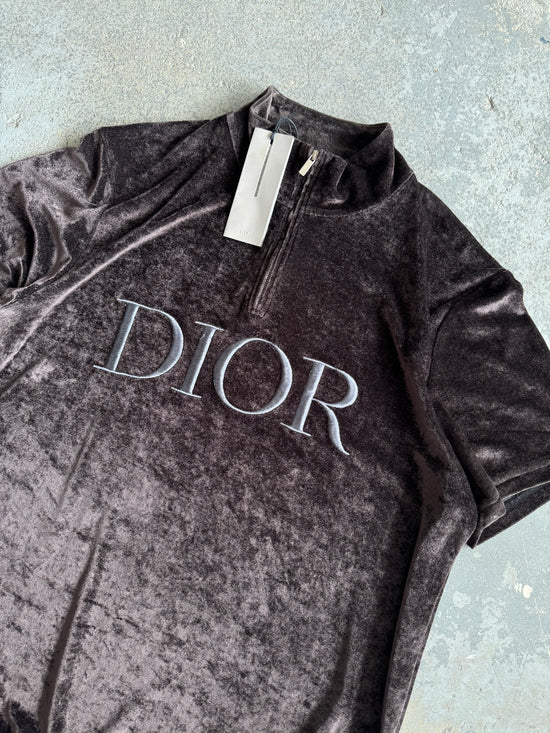Dior Velour Tshirt - Sz XL