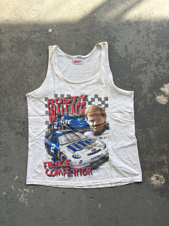 Rusty Wallace Tank top -Sz L
