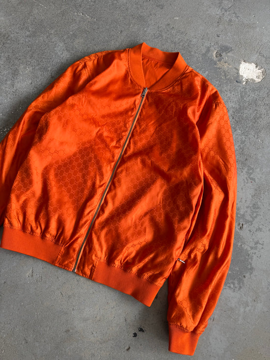 Gucci  monogram Reversible Bomber -Sz 58(XL)