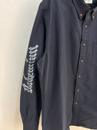 JJJJound Bohemian Navy Button Up - Size L
