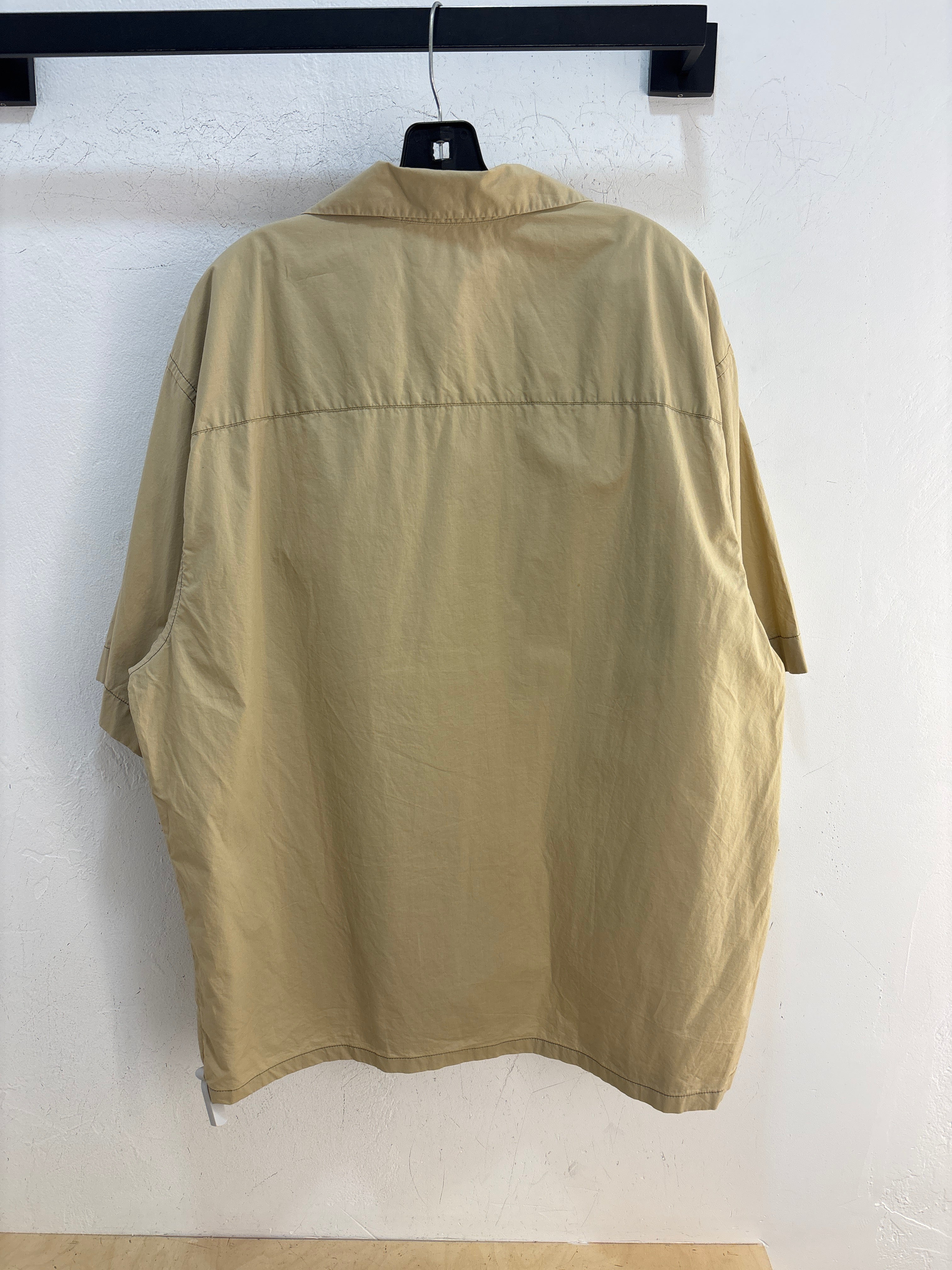 MARNI X Uniqlo Tan Button Up - Size L