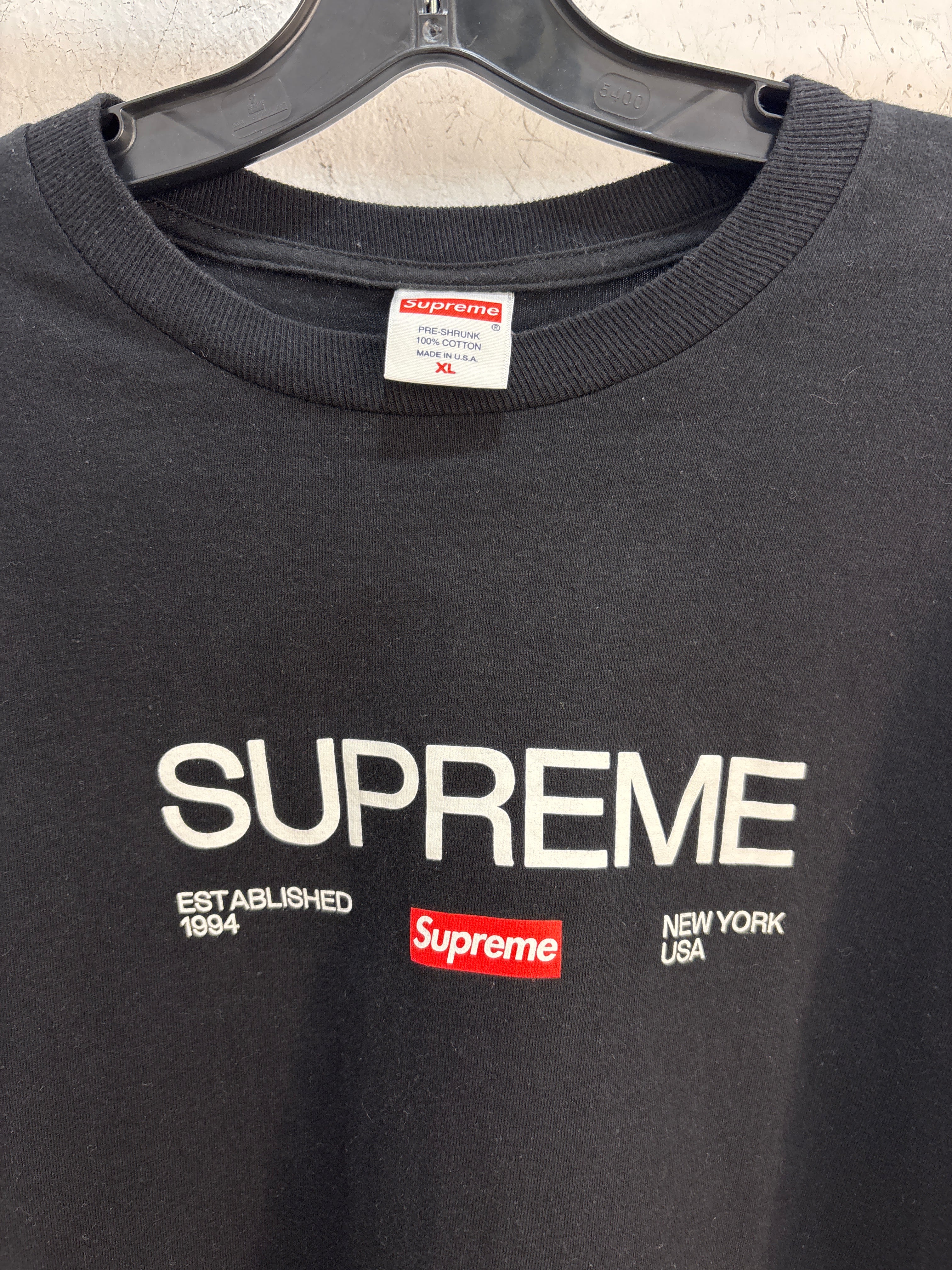 Supreme City Black T-Shirt